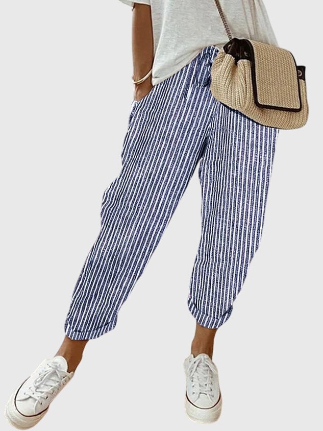 Blue (Striped) / S (8-10)
