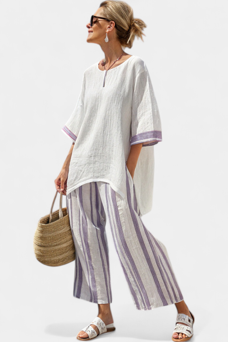 Purple Stripe / 3XL