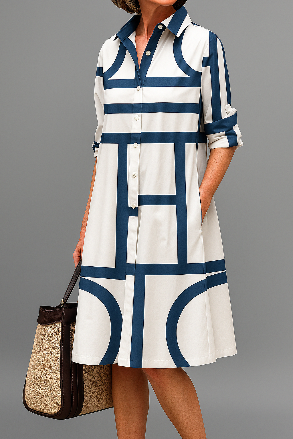 White and Blue / 3XL